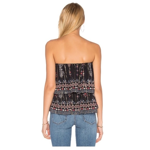 NWOT JOIE Lyane Black Silk Printed Pull On Top / Skirt L -Versatile! - Picture 5 of 8